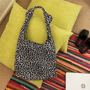 Leopard Print Tote Bag
